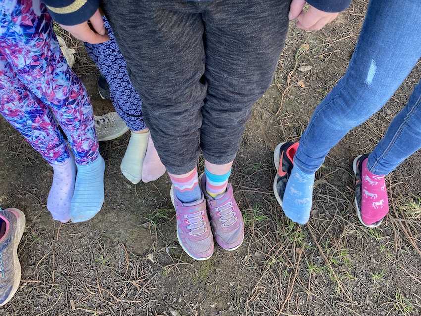 Rocking odd socks for World Down Syndrome Day Westbourne House School